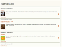 Tablet Screenshot of karhunkakka.blogspot.com