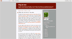 Desktop Screenshot of blogtese.blogspot.com