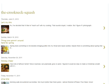 Tablet Screenshot of crookneck-squash.blogspot.com