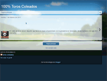 Tablet Screenshot of 100toroscoleados.blogspot.com