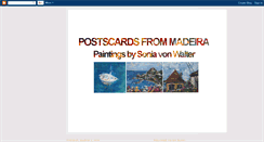 Desktop Screenshot of postcardsfrommadeira.blogspot.com