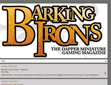 Tablet Screenshot of barkingirons.blogspot.com