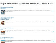 Tablet Screenshot of playasbellas.blogspot.com