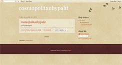 Desktop Screenshot of cosmopolitanbypaht.blogspot.com