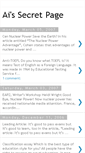 Mobile Screenshot of ais-secret-page.blogspot.com