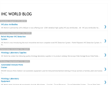 Tablet Screenshot of ihcworldblog.blogspot.com