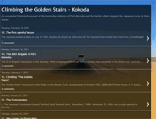 Tablet Screenshot of kokodagoldenstairs.blogspot.com