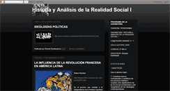 Desktop Screenshot of analisisdelarealidadsocial1.blogspot.com