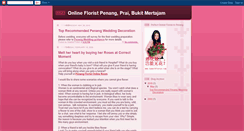 Desktop Screenshot of floristpenang.blogspot.com