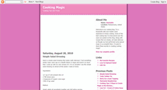 Desktop Screenshot of cookingmagic.blogspot.com