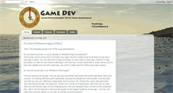 Desktop Screenshot of html5gamedev.blogspot.com