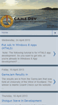Mobile Screenshot of html5gamedev.blogspot.com