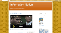 Desktop Screenshot of informationnation.blogspot.com