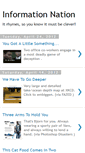 Mobile Screenshot of informationnation.blogspot.com