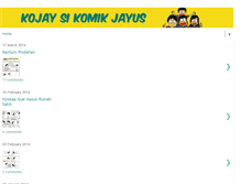 Tablet Screenshot of komikjayus.blogspot.com