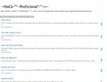 Tablet Screenshot of hackproficional.blogspot.com