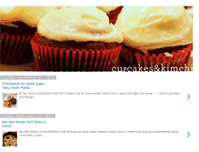 Tablet Screenshot of cupcakesandkimchi.blogspot.com