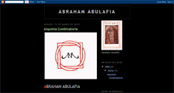 Desktop Screenshot of abraham-abulafia.blogspot.com