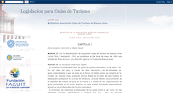 Desktop Screenshot of legislacionenturismo.blogspot.com