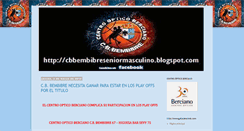 Desktop Screenshot of cbbembibreseniormasculino.blogspot.com