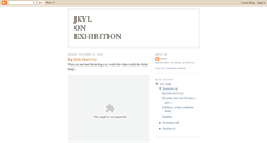 Desktop Screenshot of jkylonexhibition.blogspot.com