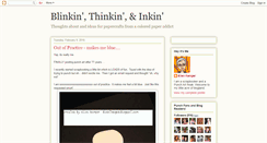 Desktop Screenshot of blinkthinkink.blogspot.com