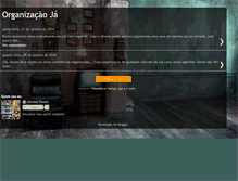 Tablet Screenshot of organizacaoja.blogspot.com