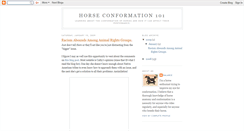 Desktop Screenshot of conformation101.blogspot.com