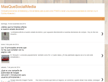 Tablet Screenshot of masquesocialmedia.blogspot.com