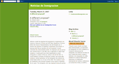 Desktop Screenshot of noticias-de-inmigracion.blogspot.com