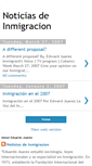 Mobile Screenshot of noticias-de-inmigracion.blogspot.com