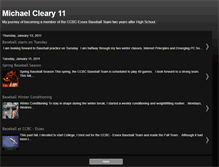 Tablet Screenshot of michaelcleary11.blogspot.com