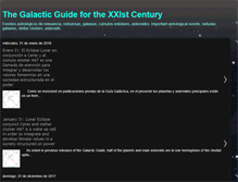 Tablet Screenshot of galacticguidexxi.blogspot.com