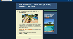 Desktop Screenshot of hertzpools.blogspot.com