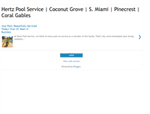 Tablet Screenshot of hertzpools.blogspot.com