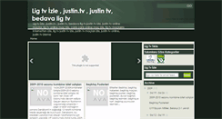 Desktop Screenshot of canli-lig-tv-izleme.blogspot.com
