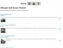 Tablet Screenshot of masjiddansurau.blogspot.com