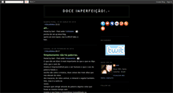 Desktop Screenshot of doceimperfeicao.blogspot.com