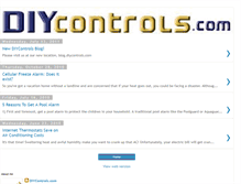 Tablet Screenshot of diycontrols.blogspot.com