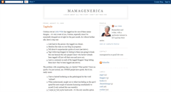 Desktop Screenshot of mamagenerica.blogspot.com