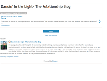 Tablet Screenshot of dancininthelight-therelationshipblog.blogspot.com
