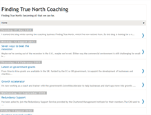 Tablet Screenshot of findingtruenorthcoaching.blogspot.com