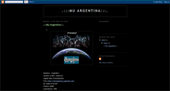 Desktop Screenshot of mu-argentina99b.blogspot.com