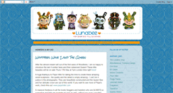 Desktop Screenshot of lunabeeart.blogspot.com