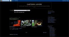 Desktop Screenshot of cartoon-lovers.blogspot.com