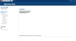 Desktop Screenshot of digitalgameguide.blogspot.com