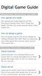 Mobile Screenshot of digitalgameguide.blogspot.com