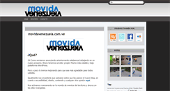 Desktop Screenshot of movidavenezuela.blogspot.com