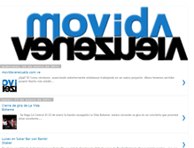 Tablet Screenshot of movidavenezuela.blogspot.com