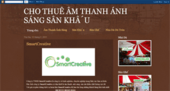 Desktop Screenshot of chothueamthanhanhsangsankhau.blogspot.com